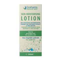 Grahams Skin moisturizing lotion 200 Milliliter