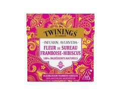 Twinings Ayurveda vlierbloesem framboos hibiscus 20 Zakjes