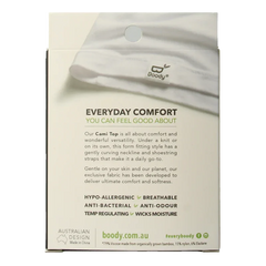 Boody Cami top zwart L 1 Stuks