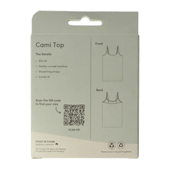 Boody Cami top wit M 1 Stuks