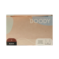 Boody Padded shaper crop bh zwart S 1 Stuks