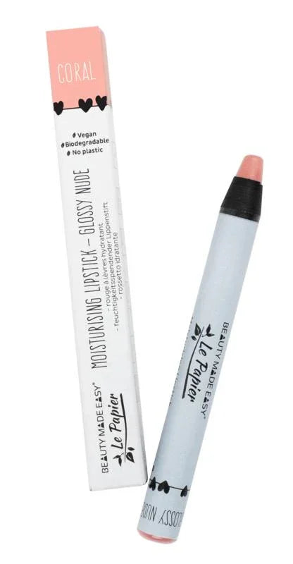 Beauty Made Easy Le papier moisturising lipstick coral 6 Gram