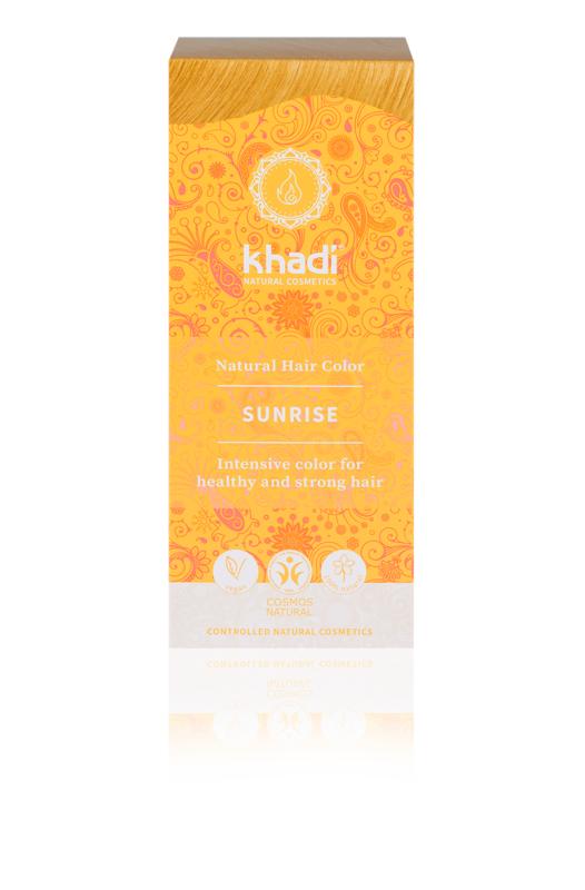 Khadi Haarkleur sunrise 100 Gram