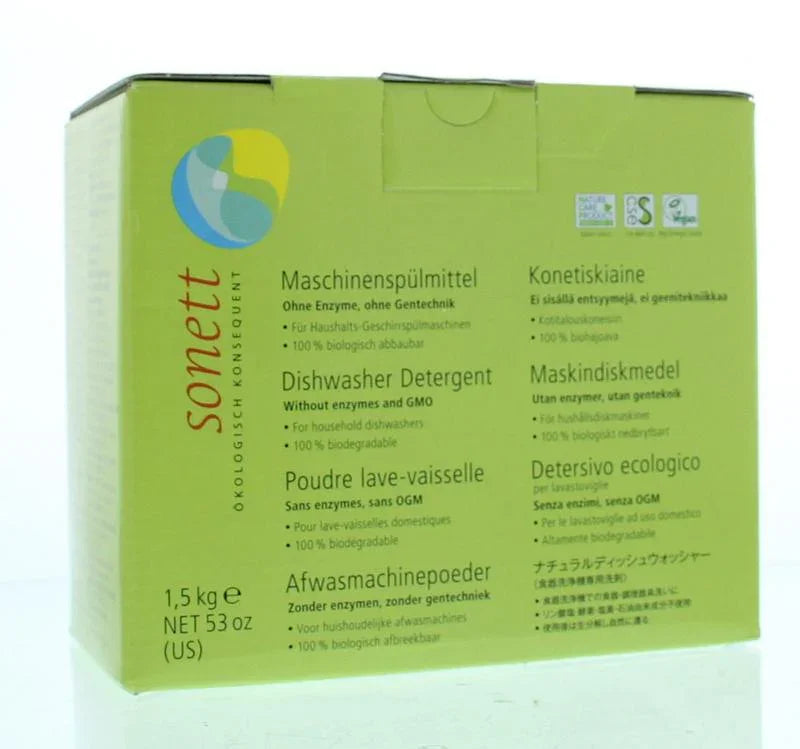 Sonett Vaatwasmachine poeder 1500 Gram