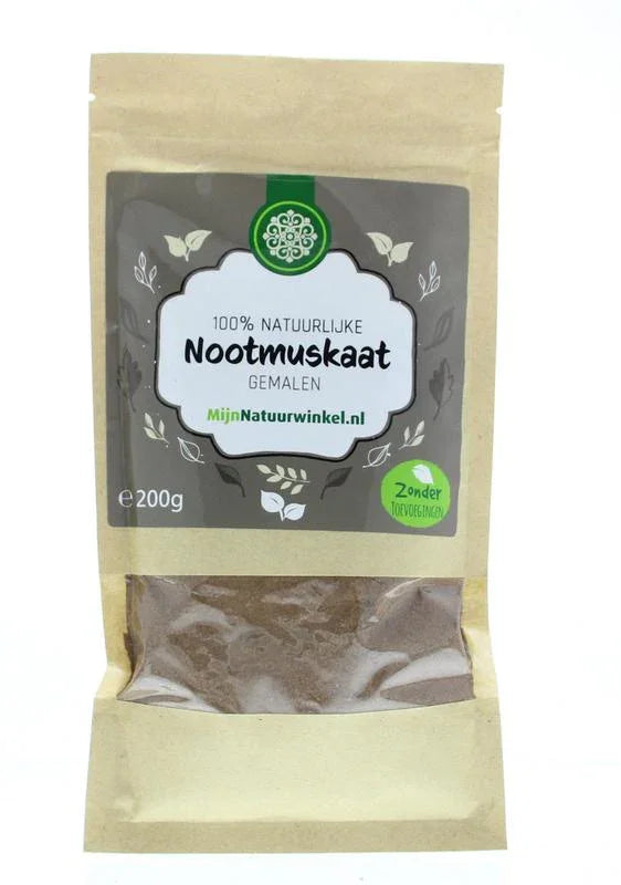MijnNatuurwinkel Nootmuskaat gemalen 200 Gram