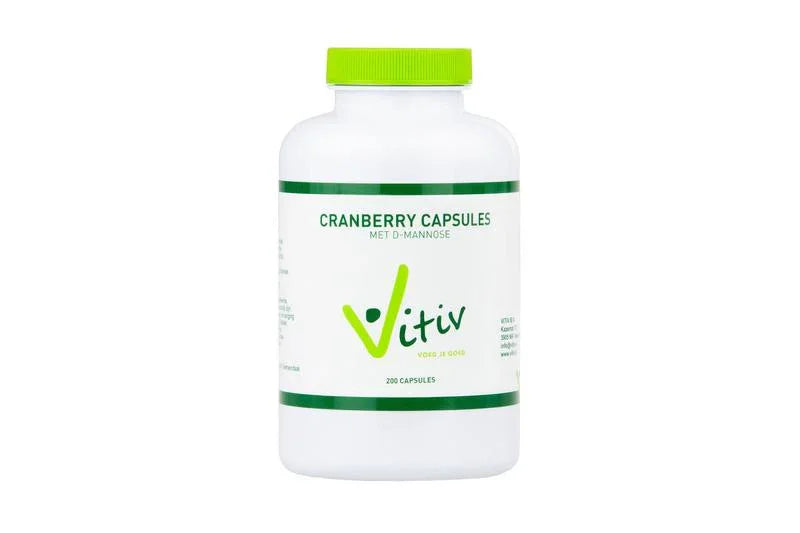 Vitiv Cranberry D-Mannose 200 Capsules