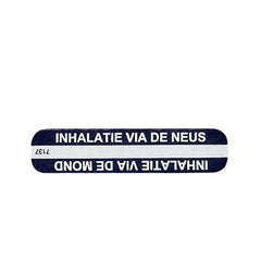 Spruyt Hillen Sticker inhalatie neus/mond 1000.00 Stuks