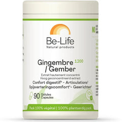Be-Life Gember 1200 bio 90 Vegetarische capsules