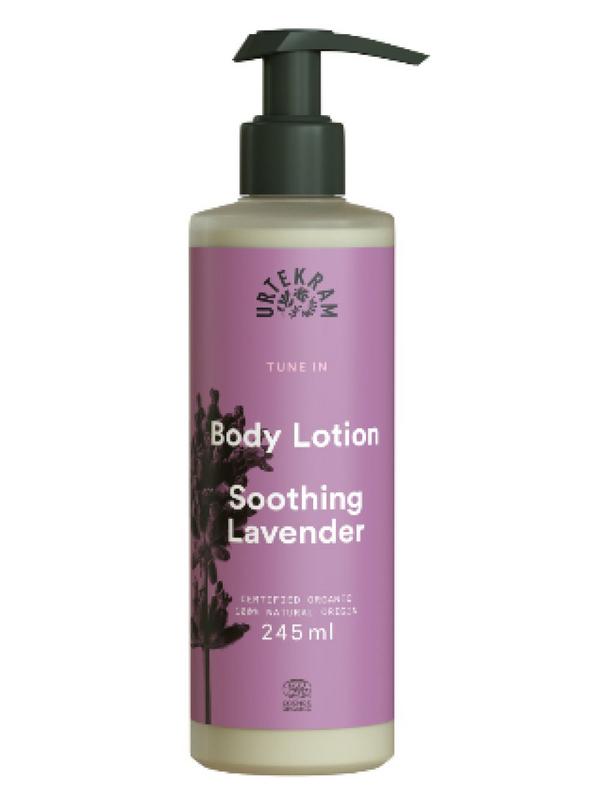 Urtekram Tune in soothing lavender bodylotion 245 Milliliter