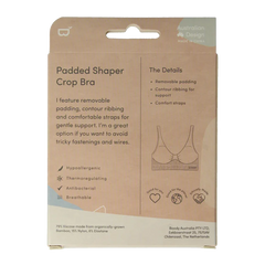 Boody Padded shaper crop bh blush L 1 Stuks