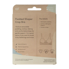 Boody Padded shaper crop bh blush XL 1 Stuks