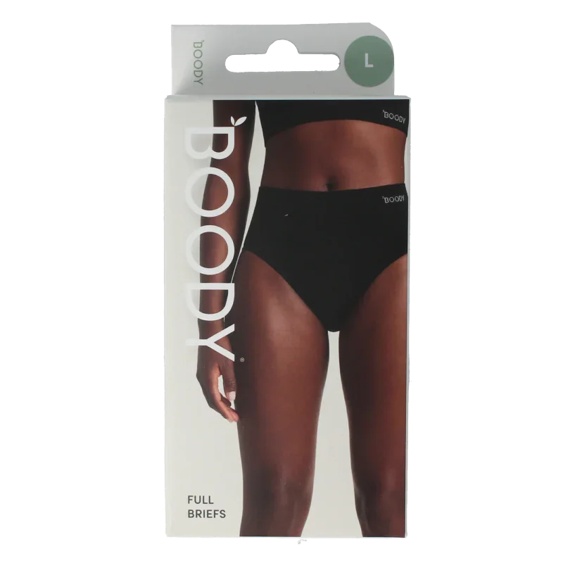 Boody Full brief tailleslip zwart L 1 Stuks
