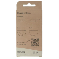 Booby Bikinislip classic zwart medium 1 Stuks