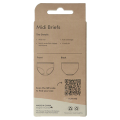 Boody Midi heupslip zwart M 1 Stuks