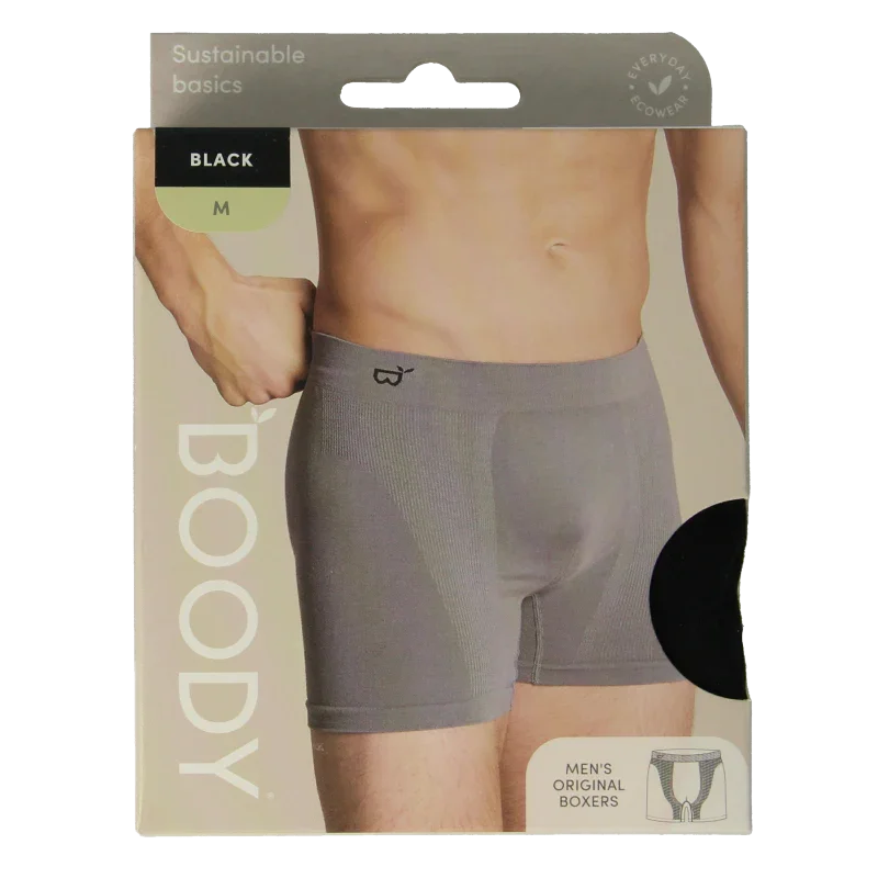 Boody Herenboxer zwart M 1 Stuks