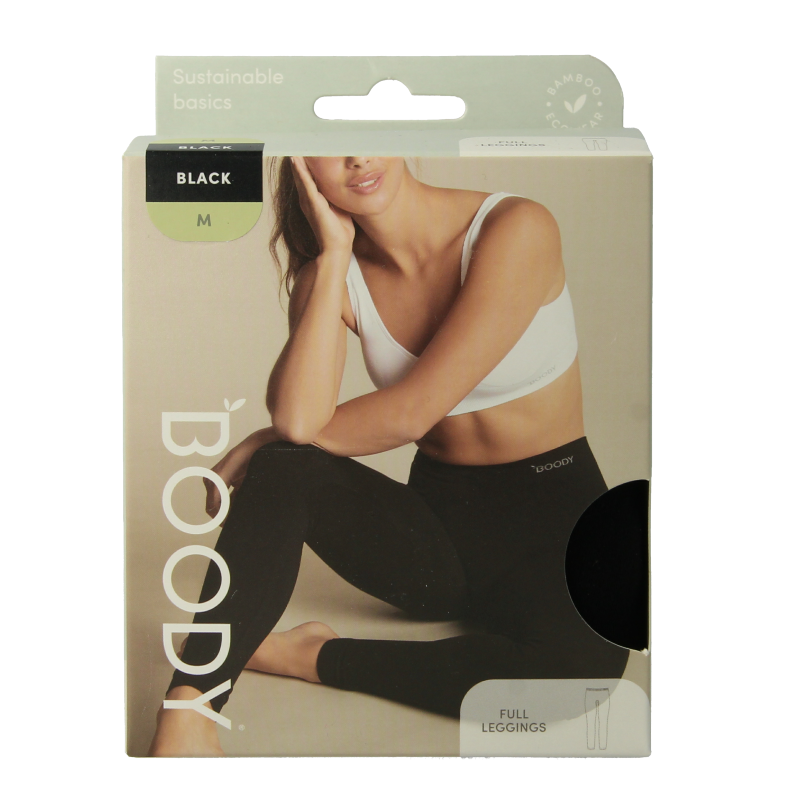 Boody Legging enkellang zwart M 1 Stuks