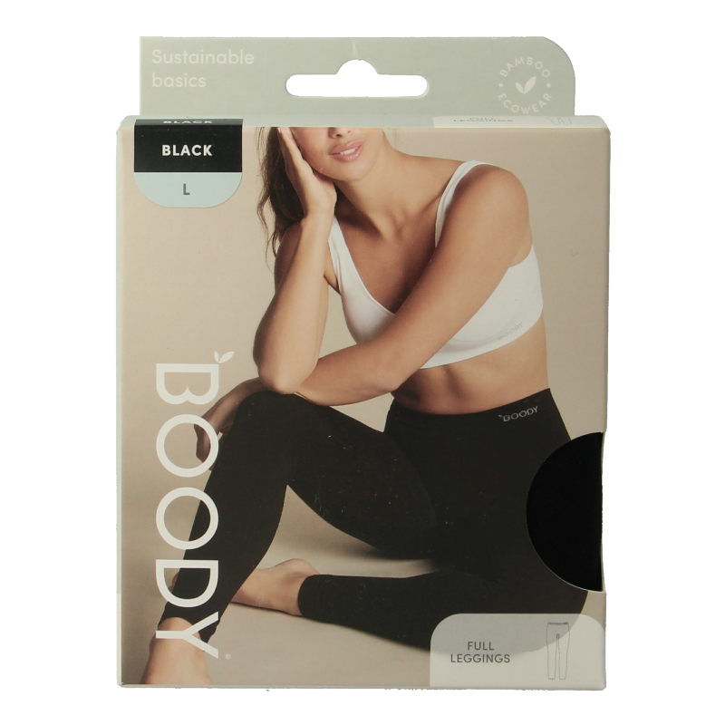 Boody Legging enkellang zwart L 1 Stuks