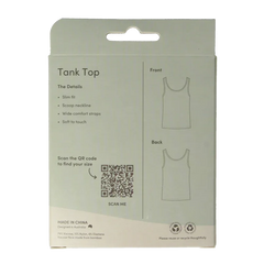 Boody Tank top zwart M 1 Stuks