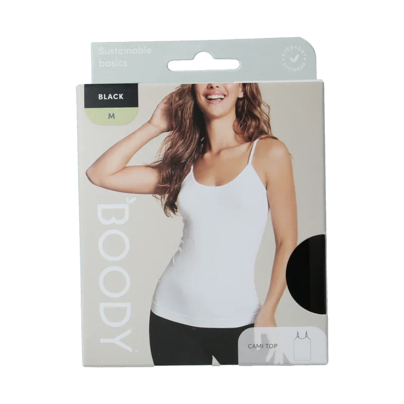 Boody Cami top zwart M 1 Stuks