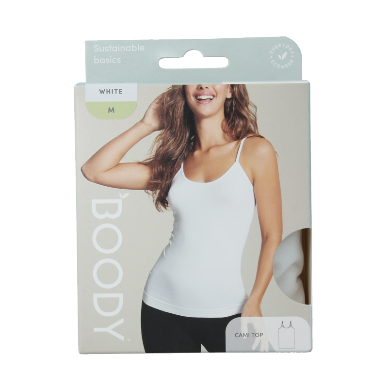 Boody Cami top wit M 1 Stuks