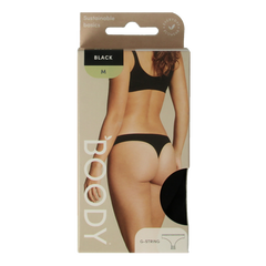 Boody G-string zwart M 1 Stuks