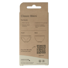 Boody Classic bikinislip blush S 1 Stuks