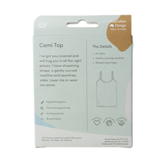 Boody Cami top wit S 1 Stuks