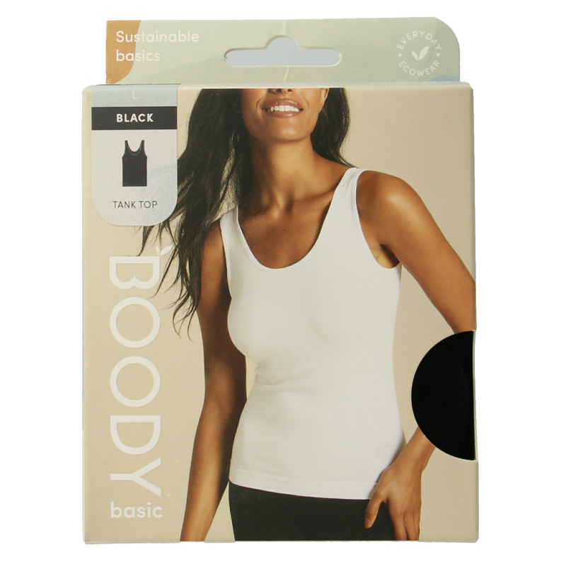 Boody Tank top zwart L 1 Stuks