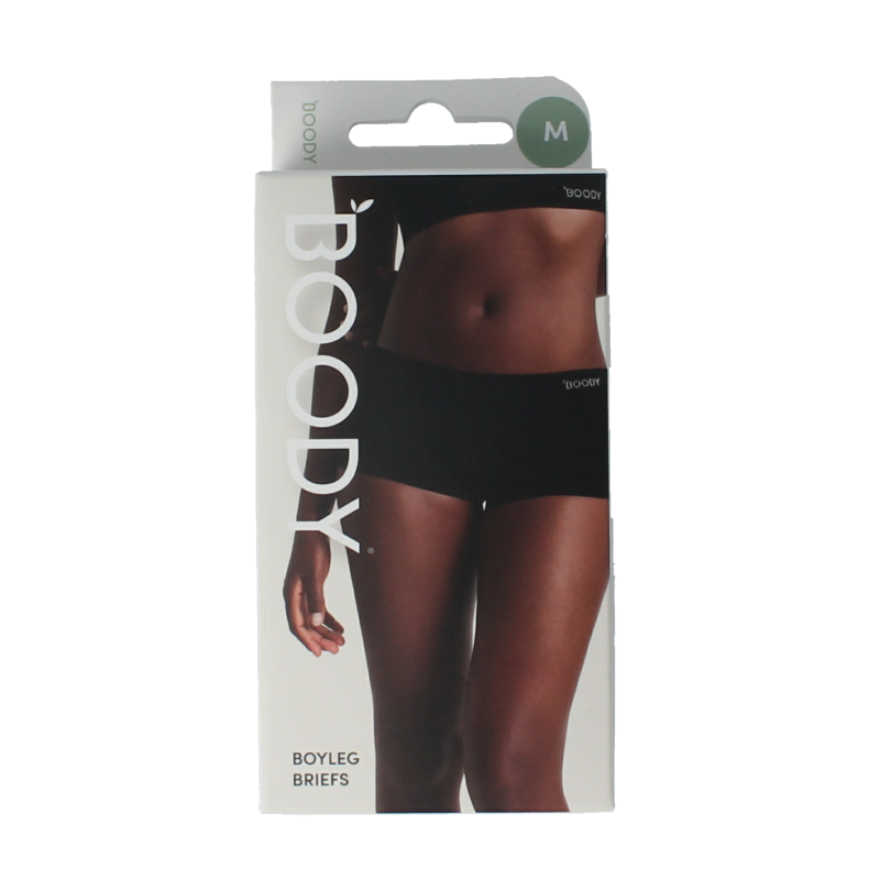 Boody Boyleg damesslip zwart M 1 Stuks
