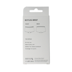 Boody Boyleg damesslip zwart M 1 Stuks