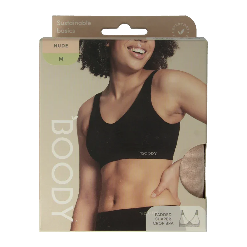 Boody Padded shaper crop bh blush M 1 Stuks
