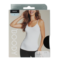 Boody Cami top zwart large 1 Stuks