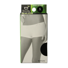 Boody Boyleg damesslip zwart S 1 Stuks
