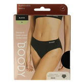 Boody Menstruatieondergoed bikinislip zwart norm/hevig M 1 Stuks