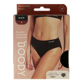 Boody Menstruatieondergoed bikinislip zwart norm/hevig S 1 Stuks