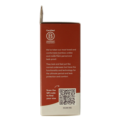 Boody Menstruatieondergoed bikinislip zwart norm/hevig S 1 Stuks