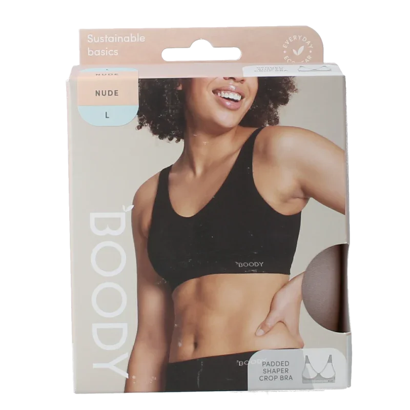 Boody Padded shaper crop BH blush L 1 Stuks
