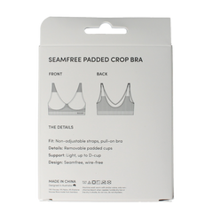 Boody Padded shaper crop BH blush L 1 Stuks