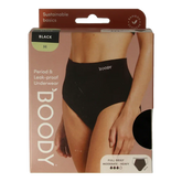 Boody Menstruatieondergoed tailleslip zwart normaal/hevi 1 Stuks