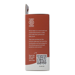 Boody Menstruatieondergoed bikinislip zwart lich/norm L 1 Stuks