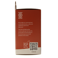 Boody Menstruatie ondergoed zwart normaal maat XL 1 Stuks