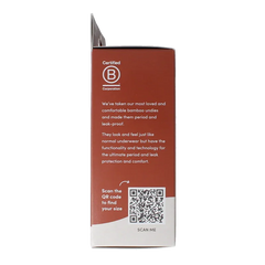 Boody Menstruatieondergoed bikinislip zwart normaal XL 1 Stuks