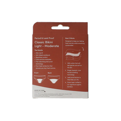 Boody Menstruatieondergoed bikinislip zwart licht XL 1 Stuks