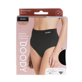 Boody Menstruatie ondergoed zwart licht/normaal maat XS 1 Stuks