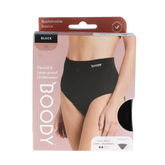Boody Menstruatie ondergoed zwart licht/normaal maat XS 1 Stuks