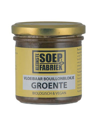 Kleinstesoepfabriek Vloeibare bouillonblokjes groente bio 150.00 Milliliter