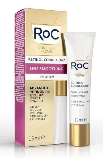 ROC Retinol correxion line smoothing eye cream 15 Milliliter