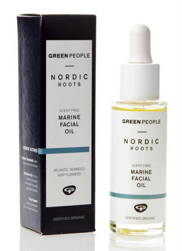 Green People Nordic Roots facial oil marine 28 Milliliter