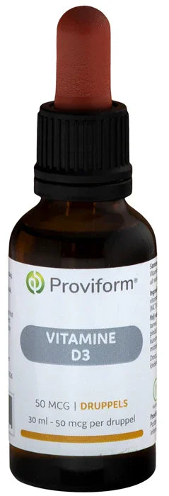 Proviform Vitamine D3 50mcg druppels 30 Milliliter