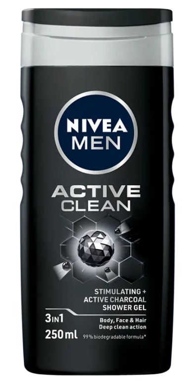 Nivea Men active clean douchegel 250 Milliliter